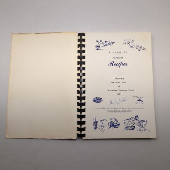 Margate Community Church Cookbook The Dorcas Guild Favorite Recipes NJ 1975 - Picture 7 of 11